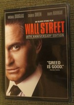 Michael Douglas,Charlie Sheen &amp; Daryl Hannah Wall Street 2 Dvds 20TH Anniv - £5.84 GBP