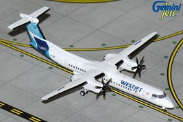 WestJet Bombardier Dash 8 Q400 C-FOEN GeminiJets GJWJA2272 Scale 1:400 I... - $42.36