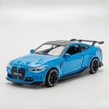 New 1/32 Scale M4 Alloy Car Models Metal Diecast Toys Vehicle Blue - £19.73 GBP