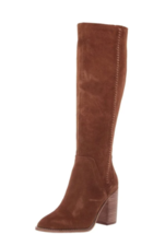 Steve Madden Womens Roxana Suede Closed Toe Knee High, Chestnut Suede, S... - £102.14 GBP