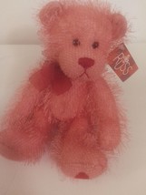 Russ Barret Pink Teddy Bear Approximately 10&quot; Tall Mint With All Tags - $29.99