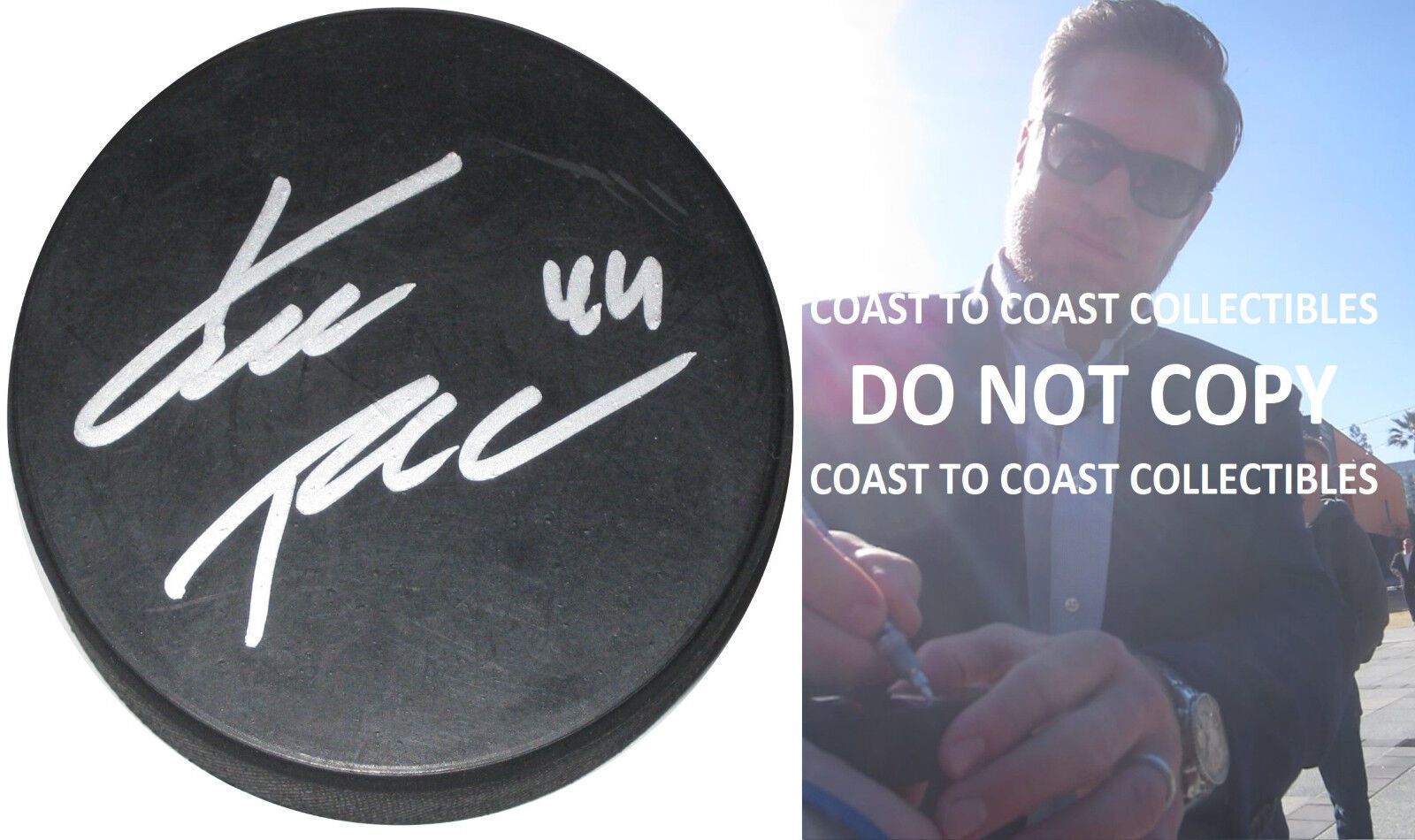 Primary image for Kimmo Timonen,Blackhawks,Flyers,Predators,signed,autographed,Hockey Puck,proof