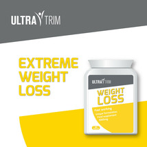 ULTRA TRIM WEIGHT-LOSS PILLS – LOSE FAT GET TONED DEFINED MUSCLES MAX ST... - $33.23