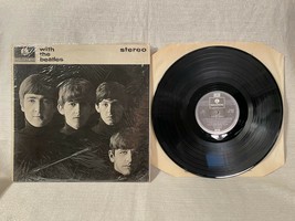 With The Beatles LP UK Parlophone Records PCS 3045 VG+/VG In Shrink Vinyl - £69.58 GBP