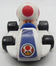 Super MARIO KART Toad NINTENDO 2022 MUSHROOM CAR RACER McDonald&#39;s Happy ... - $3.24