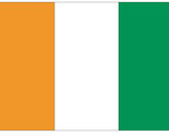Cote D&#39;ivoire Ivory Coast International Flag Sticker Decal F121 - $1.95+
