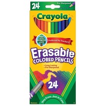 Crayola Erasable Colored Pencils-24/Pkg Long (Pack of 2) - $1,070.73 MXN