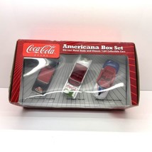 Coca-Cola Americana Box Set Die-cast Metal Collectible Cars By Johnny Lightning - £7.78 GBP