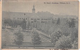 Victoria British Columbia ~ S.ANNA&#39;S Academy ~1907 Cartolina - £10.36 GBP