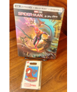 Spider-Man No Way Home Steelbook(4K+Blu-ray+Digital)+Collector Pin-NEW-F... - £65.32 GBP