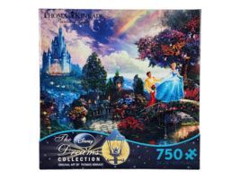 Disney Thomas Kinkade Cinderella Castle 750 pc Puzzle New Open Box - £10.83 GBP