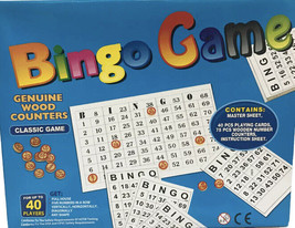 The Original Bingo Game Bolos de Madera - $14.99