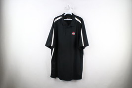 Vintage Nike Golf Mens 2XL Spell Out Ohio State University Collared Polo Shirt - £31.10 GBP