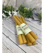 Pair of 8” Beeswax Taper Candles - 100% Pure Beeswax – Handmade, Elegant... - $8.00