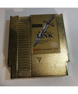 The Legend of Zelda 2 II - The Adventure of Link Gold NES - Authentic - $664.37 MXN