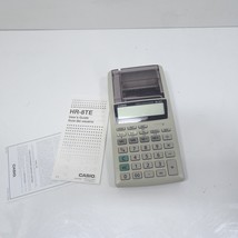 Working Casio Portable Printer HR-8TE Currency  Conversion Tax Calculator - £10.62 GBP