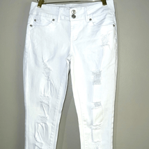 Rue 21 skinny distressed jeans, size 0 - $8.23