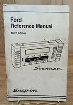 Snap-on Scanner Ford Reference Manual 3rd Edition Form ZMT2500-1291 - £11.19 GBP