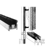 Gordon Glass® Commercial Entrance Door Astragal Weatherstripping - 84 in lo - $78.24