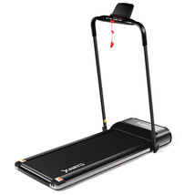 450W Ultra-Thin Motorized Running Machine Folding Treadmill Jogging Exercise - £424.84 GBP