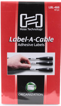 - - Peel And Stick Vinyl Cable Labels - 60 Pieces - £22.69 GBP