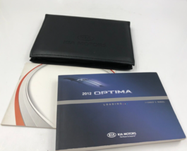 2012 Kia Optima Owners Manual Handbook Set with Case OEM L02B10036 - £17.68 GBP