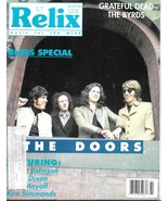 Vintage Relix Magazine 1991 Vol. 18 No. 2  - The Doors on the Cover - $9.95