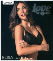 Sujetador Triángulo de Encaje Acolchado sin Aros Copa C LOVE AND BRA Elisa - £7.37 GBP