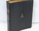 Hertel Holy Bible Red Letter Masonic Edition Cyclopedic Indexed Freemaso... - £132.77 GBP