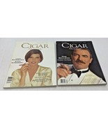 2 Cigar Aficionado Magazine Winter 1995 - Tom Selleck Autumn Linda Evang... - $13.99