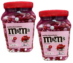 2 Packs M&amp;M&#39;s Milk Chocolate Valentine&#39;s Day Candies, Bulk Jar, 62 Ounce - $52.50