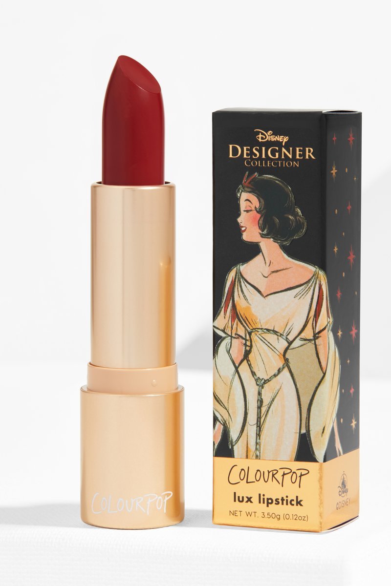 ColourPop Disney Designer Collection, *Snow White* Creme Lux Lipstick - $30.00