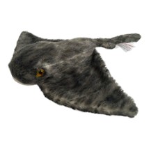 Aurora World Gray Speckled STINGRAY Plush Stuffed Toy Animal - £3.79 GBP
