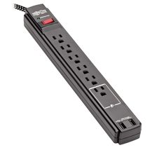 Tripp Lite Surge Protector Power Strip with USB, 6-Outlet &amp; 2 USB Ports,... - $55.48