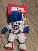 Vintage MLB 2001 World Series Team Beans Bear Spirit Plush Diamondbacks ... - $17.77