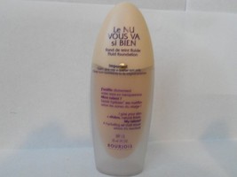 Bourjois Fluid Foundation Lenu Vous Va Si Bien 54 Beige PX Prescriptives... - $9.90