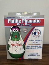 Philadelphia Phillies Phanatic Bee Bop Inflatable Punching Bag MLB Fremont Die - $44.99