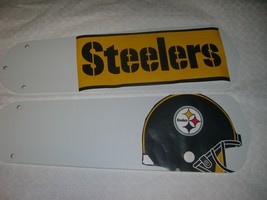 Custom Football Ceiling Fan With Pittsburgh Steelers Motif - £94.70 GBP