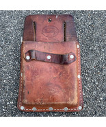 Vintage Nicholas No. 409 Cowhide Leather Tool Holster Made In USA - £11.47 GBP
