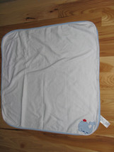 Carters Just One You Whale Blanket Blue White Red Cotton Receiving Swaddle - £10.40 GBP