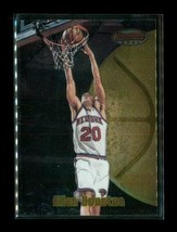 1997-98 Topps Bowmans Best Chrome Basketball Card #72 Allan Houston Knicks - £3.86 GBP