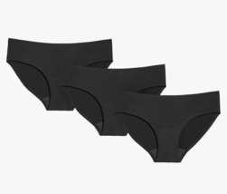 Knix Super Absorbency Leakproof Bikini Lot Of 3 Underwear XS No-Show Black - £27.40 GBP