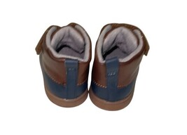 Carter’s Toddler Duck Boots Size 4 Navy Brown Waterproof Style New Never Worn image 4