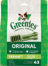 Greeneis Teenie Dental Dog Treats: The Ultimate Oral Health Solution for Your Pu - £7.69 GBP+