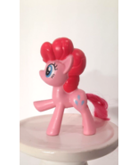 Pink My Little Pony Small Mini Toy Figure Blue Balloons 4” Cake Topper t... - £4.26 GBP