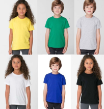 Lot of 100 American Apparel Kids T-Shirts Bulk Wholesale Blanks Screen P... - €65,63 EUR