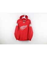 Vtg Reebok Boys Large Faded Detroit Red Wings Hockey Jersey Hoodie Sweat... - $1,012.02 MXN