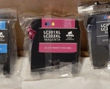 Brother LC201XL &amp; LC203XL Kong Inkjet Cartridges 5pks 2ea Blacks 273C - $9.49
