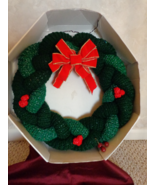 Hand-Crafted Christmas Wreath (#2702) - £39.31 GBP