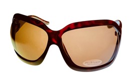 Jill Stuart Sunglass 1032 1 Womens Demi Tortoise Rectangle Plastic,Gradient Lens - $22.49